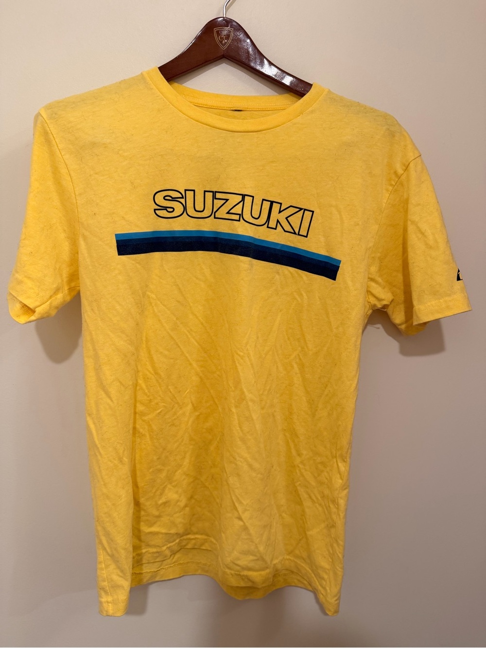 Factory Effex Yellow Logo Short Sleeve Tee Size L